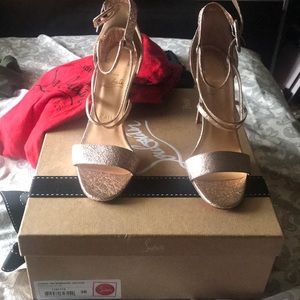 Louboutin shoes size 8